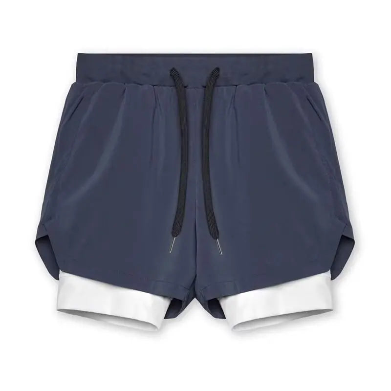 Men's Sports Casual 3/4 Shorts – Ice Silk, Quick-Dry & Lightweight