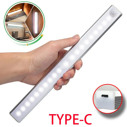 Motion Sensor LED Night Light – Rechargeable Wireless Under Cabinet Light