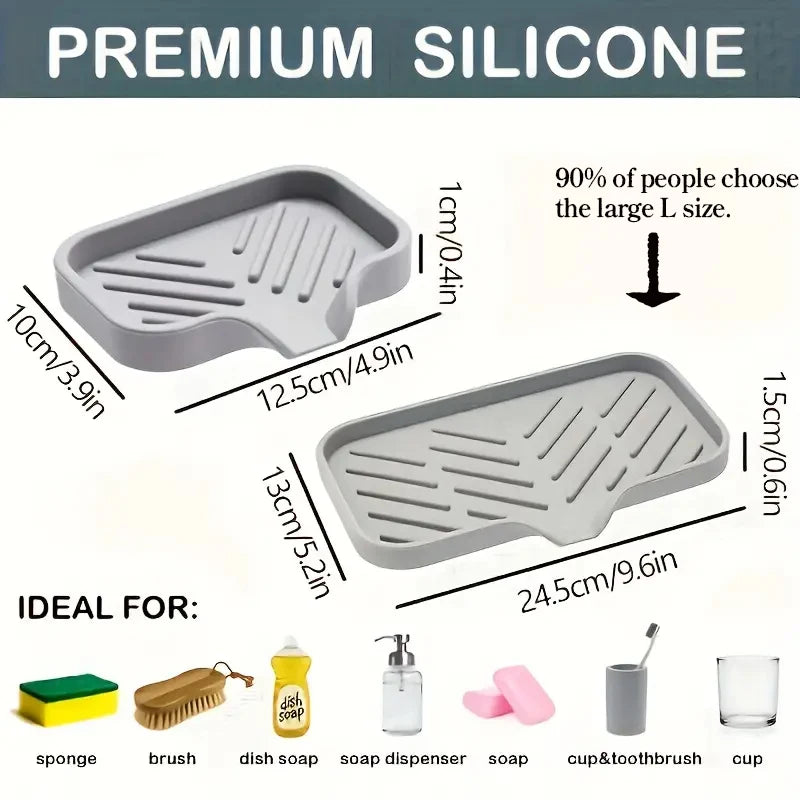 Silicone Faucet & Sink Splash Mat