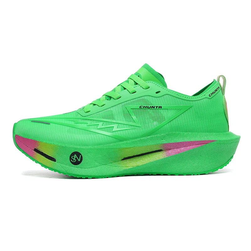 Men's Carbon Plate Running Shoes – Lightweight Breathable Sneakers